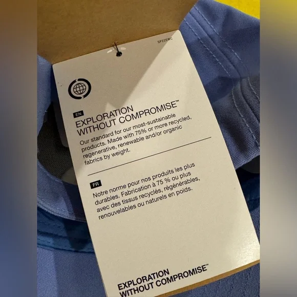 The North Face Recycled  66 Classic Hat | Virtual Blue/TNF White - Picture 8 of 12